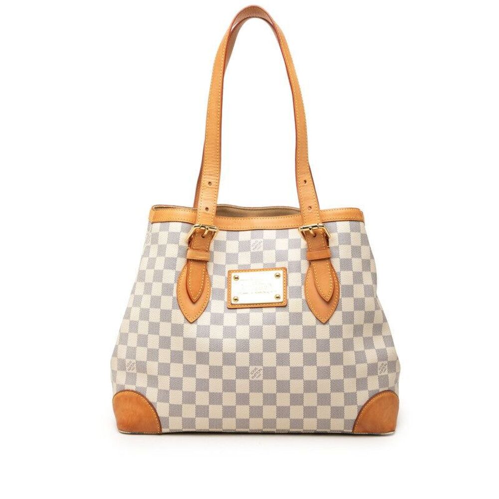 Louis Vuitton Damier Azur Hampstead MM Tote Bag N51206